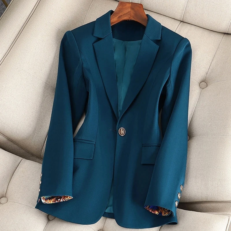 Elegant classic blazer for women | Valentina Rossi -2