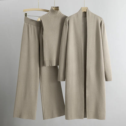 Coordinated three-piece outfit set for women | Mirella -2