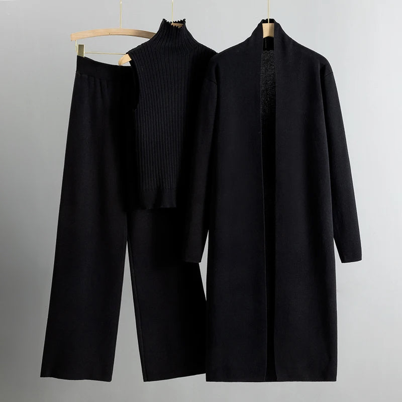 Coordinated three-piece outfit set for women | Mirella -3