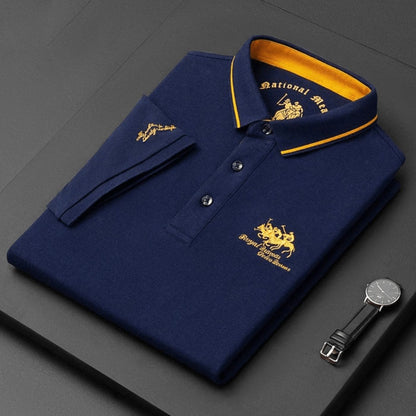 Aurelle elegant modern polo shirt for men