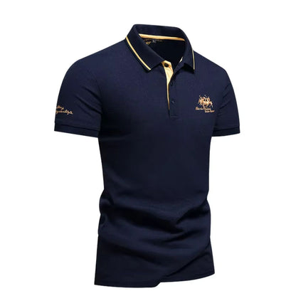 Aurelle elegant modern polo shirt for men
