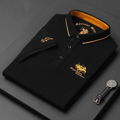 Aurelle elegant modern polo shirt for men