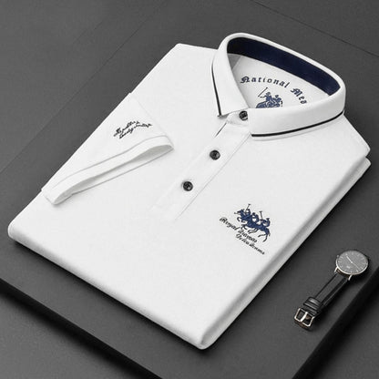 Aurelle elegant modern polo shirt for men