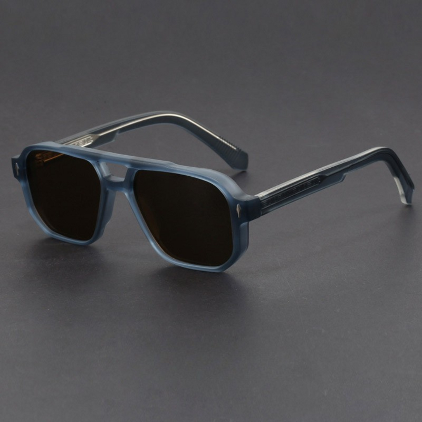 Bold-cut aviator sunglasses for men | Kaelen -10