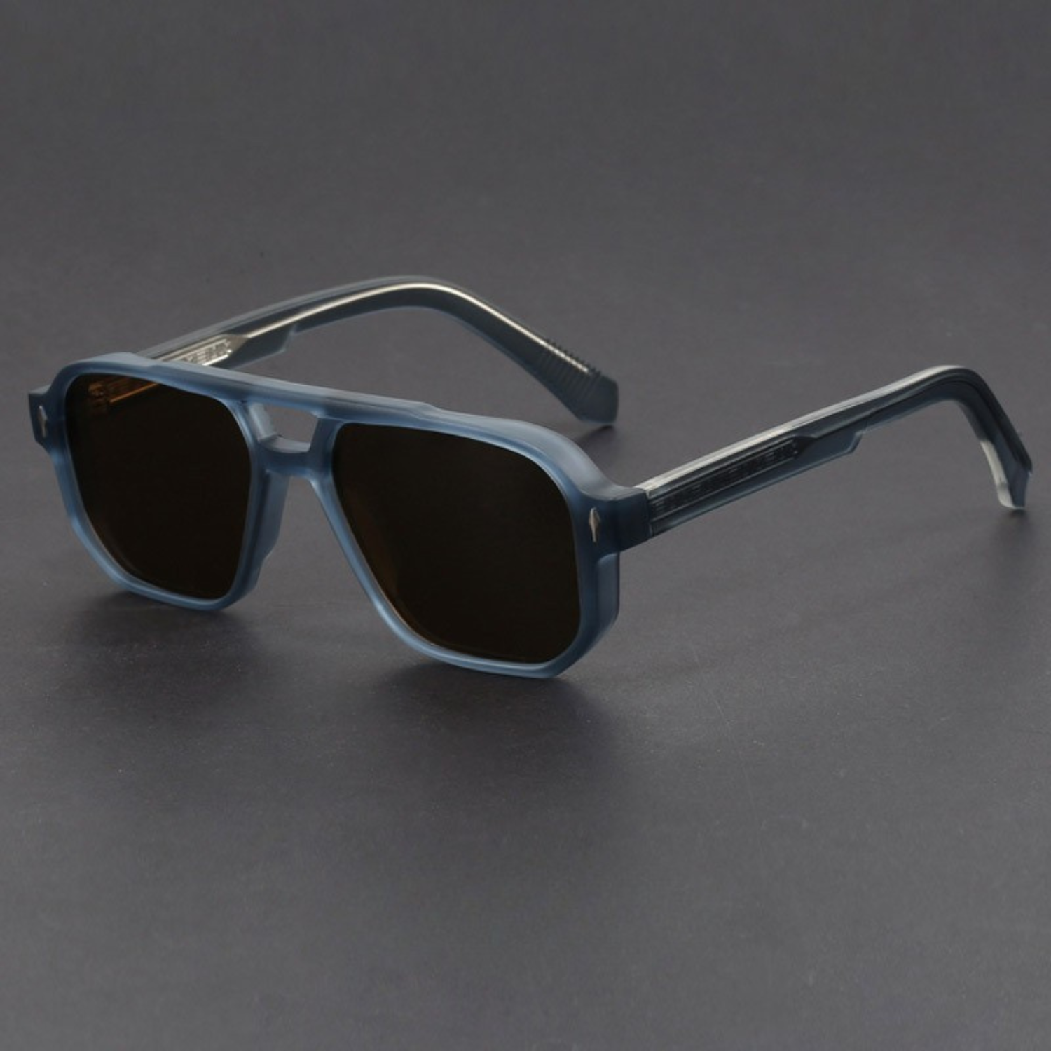 Bold-cut aviator sunglasses for men | Kaelen -10