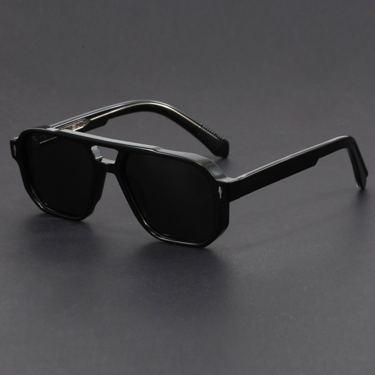 Bold-cut aviator sunglasses for men | Kaelen -13