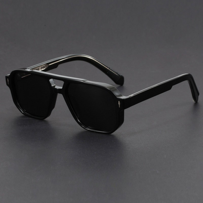 Bold-cut aviator sunglasses for men | Kaelen -13