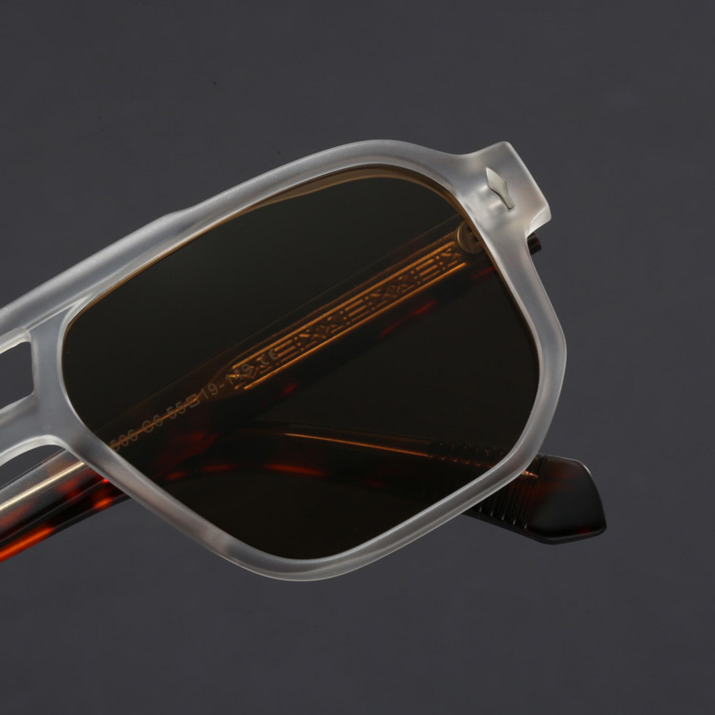 Bold-cut aviator sunglasses for men | Kaelen -5