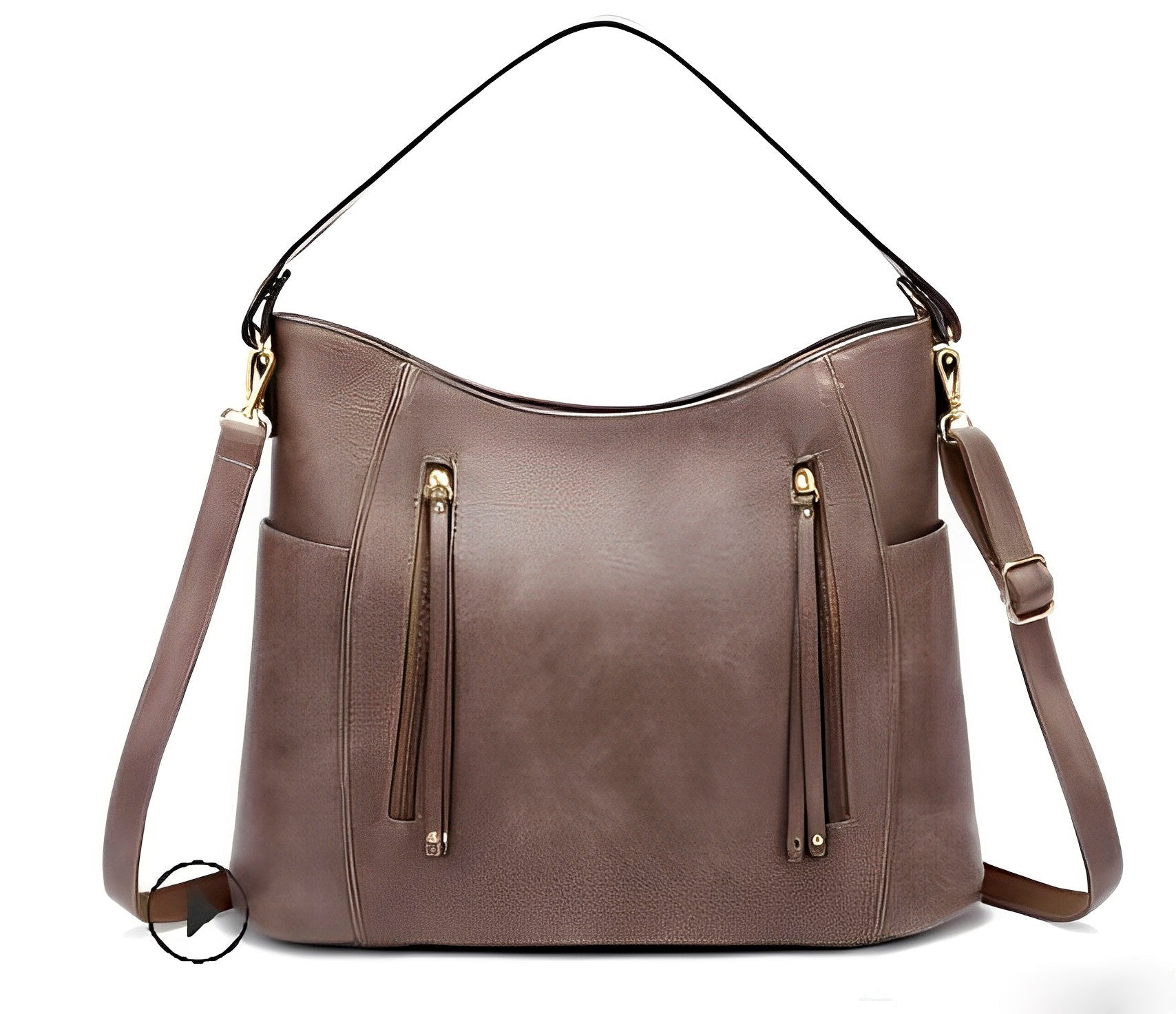 Stylish vintage leather bag for women | Georgia -4