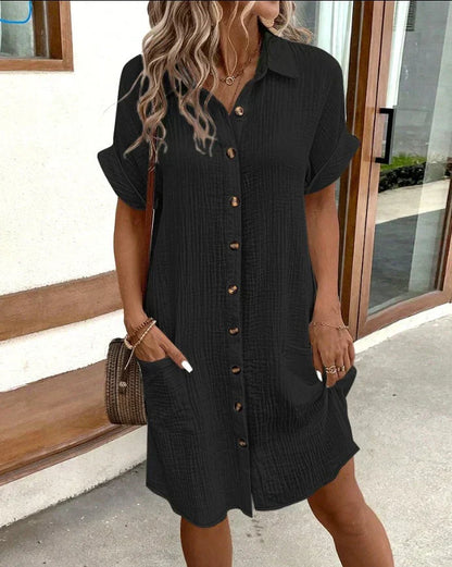 Classic polo casual dress for women | Aria