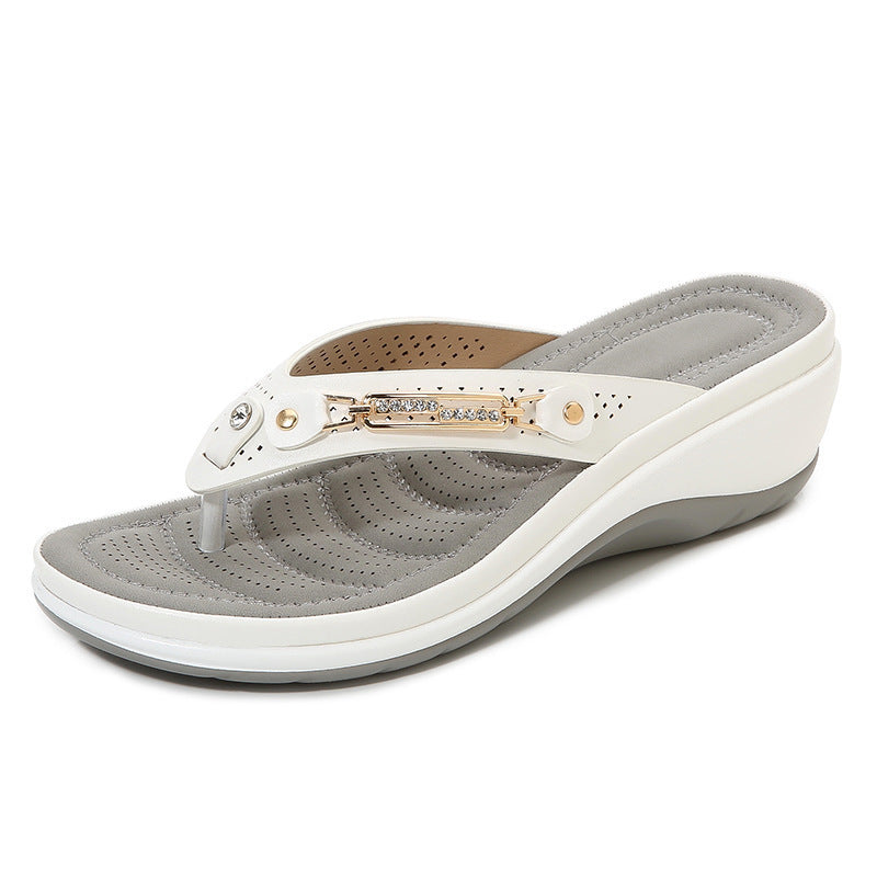 Sandales plateforme slippers for women | Alix -3