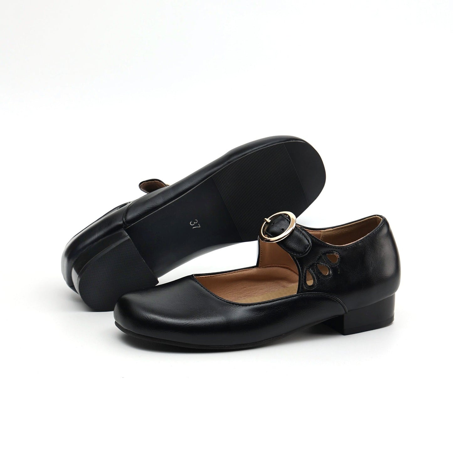 Classic orthopaedic everyday leather flats for women | Mary -3