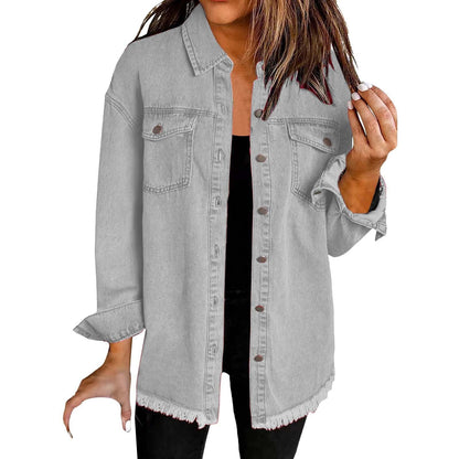 Classic signature denim everyday jacket for women | Katja -13