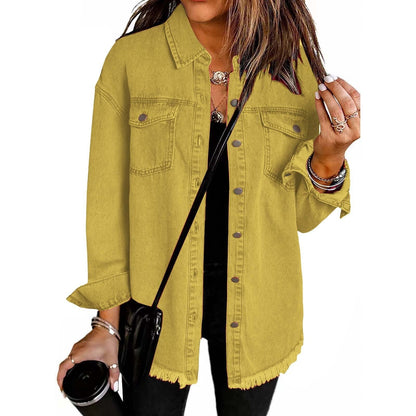 Classic signature denim everyday jacket for women | Katja -15