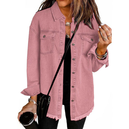 Classic signature denim everyday jacket for women | Katja -9
