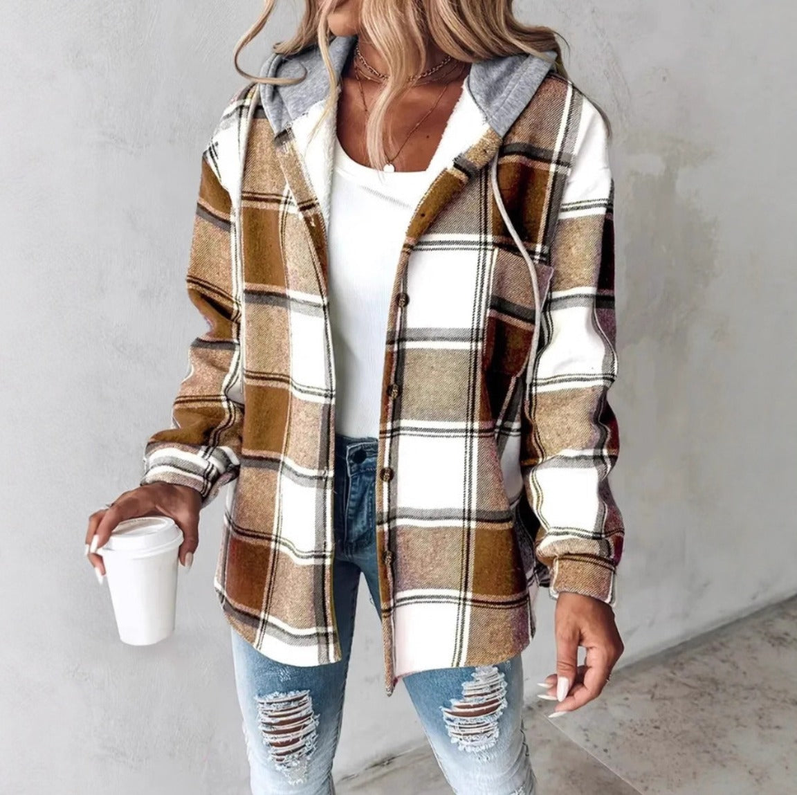 Elegant tailored autumn jacket for women | Hadley -10