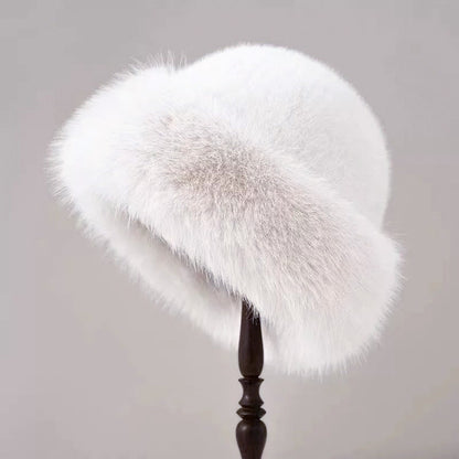 Bonnet texture douce style retro piece for women | Perrine -4