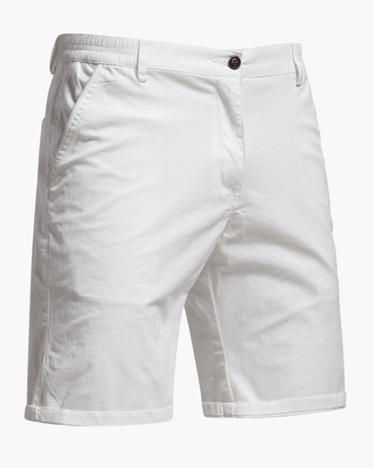Cotton chino shorts for men -13