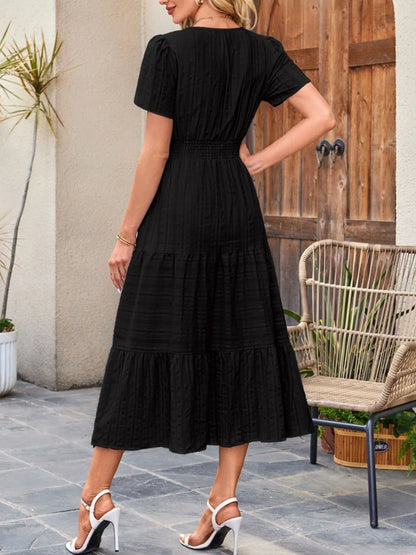 Casual flowy midi dress shorts for women -6