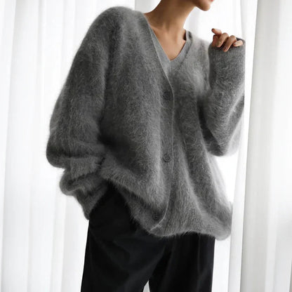 Luxurious classic everyday cardigan for women -8