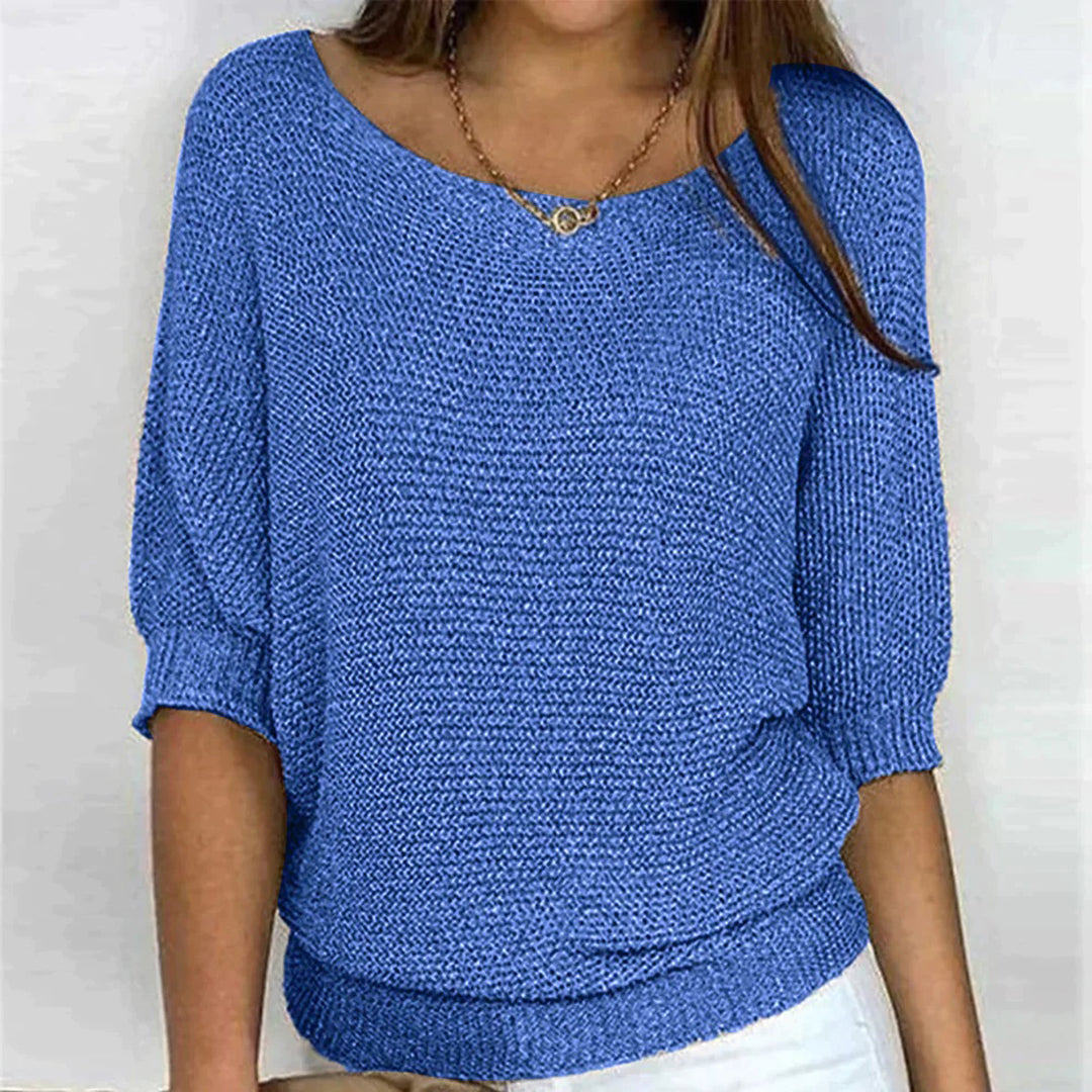 Elegant everyday knit top for women | Serene -2