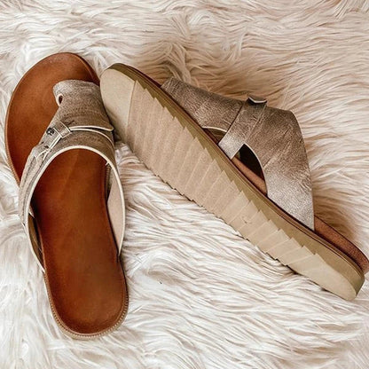Luxe orthopaedic support sandals for women | Ariella -3