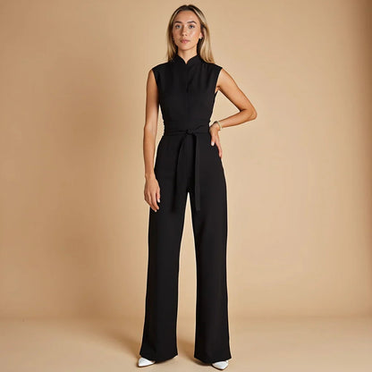 Elegant chic sleeveless everyday jumpsuit for women -7