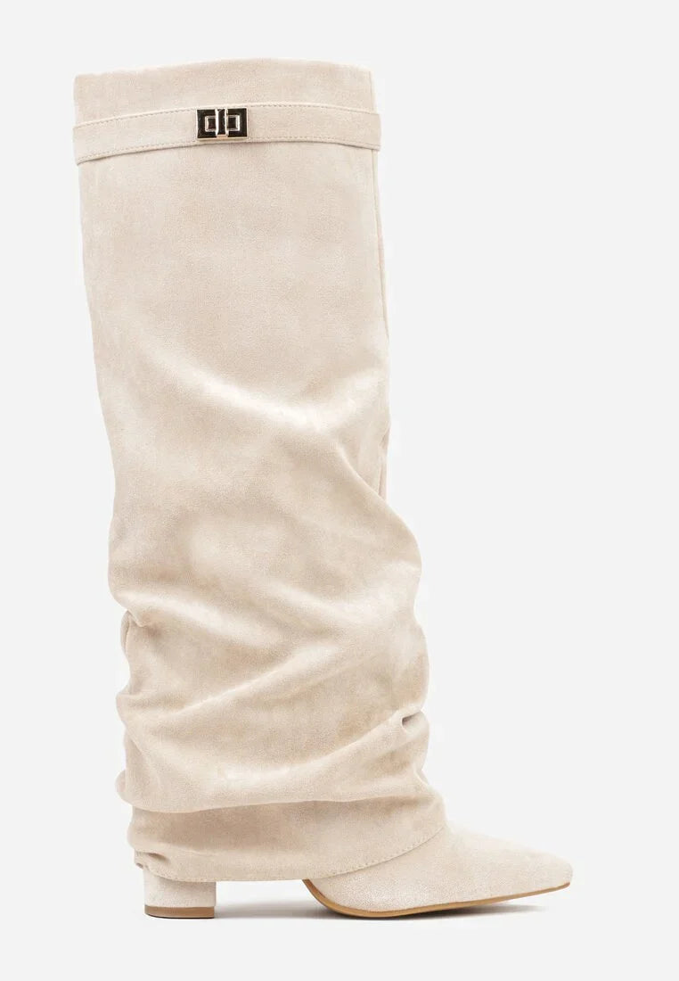 Classic slouch ankle everyday boots for women -13