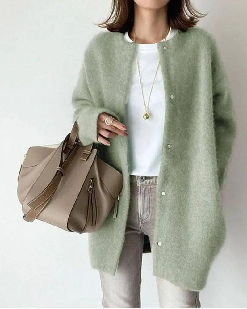 Elegant wrap draped everyday vest gilet for women | Noelle -2