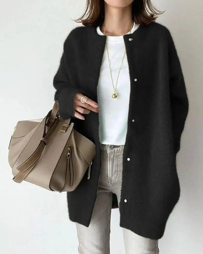 Elegant wrap draped everyday vest gilet for women | Noelle -6