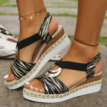 Sandales plateforme tendance sandals for women | Anika -4