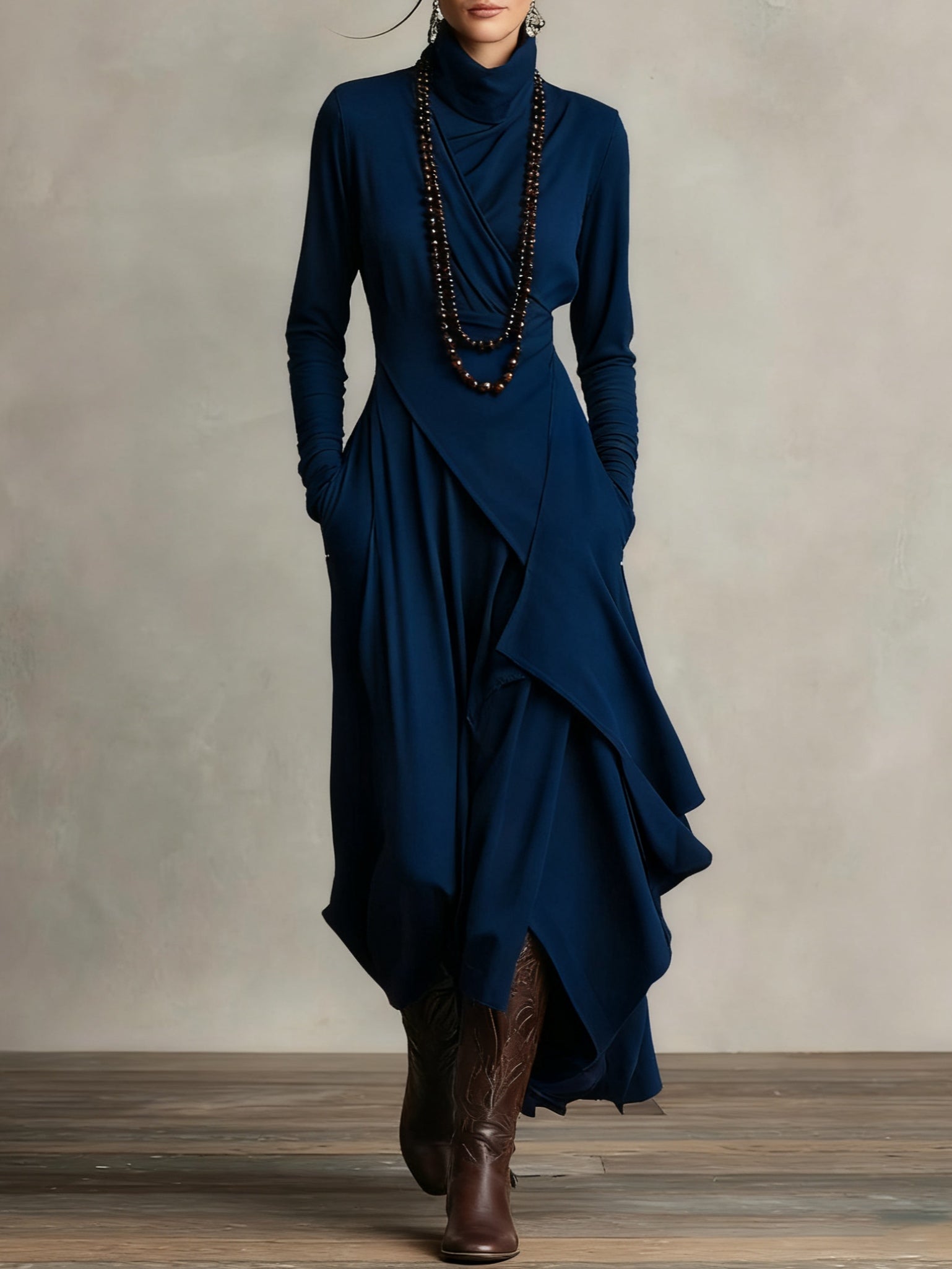 Elegant everyday maxi dress for women | Marilyn -5