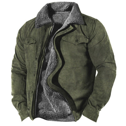 Warm quilted jacket with modern silhouette for men | Thomas