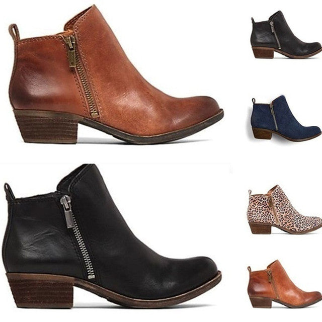 Vintage-inspired summer ankle boots for women | Chelsea -4