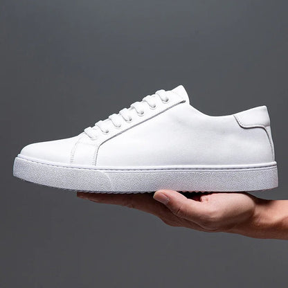Leather casual trainer for men | Marco -13