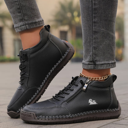 Zip-up orthopaedic everyday shoes for women | Helena -11