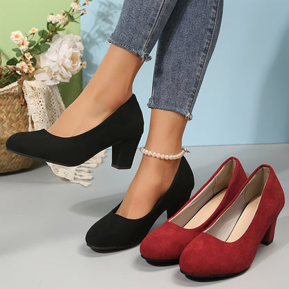 Heels large heeled stable for women | Solina -4
