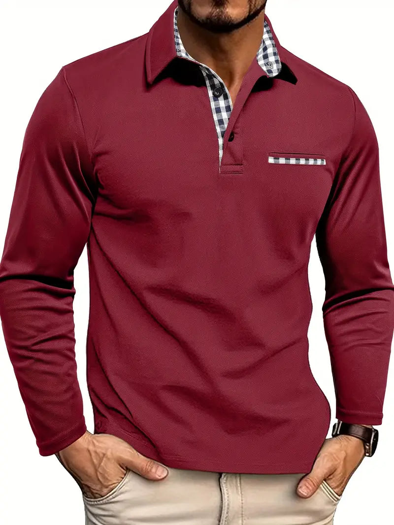Elegant moderne polo for men | Coupe Ajustée -2