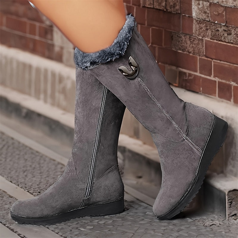 Boots winter mi-mollet for women | Sierra -1
