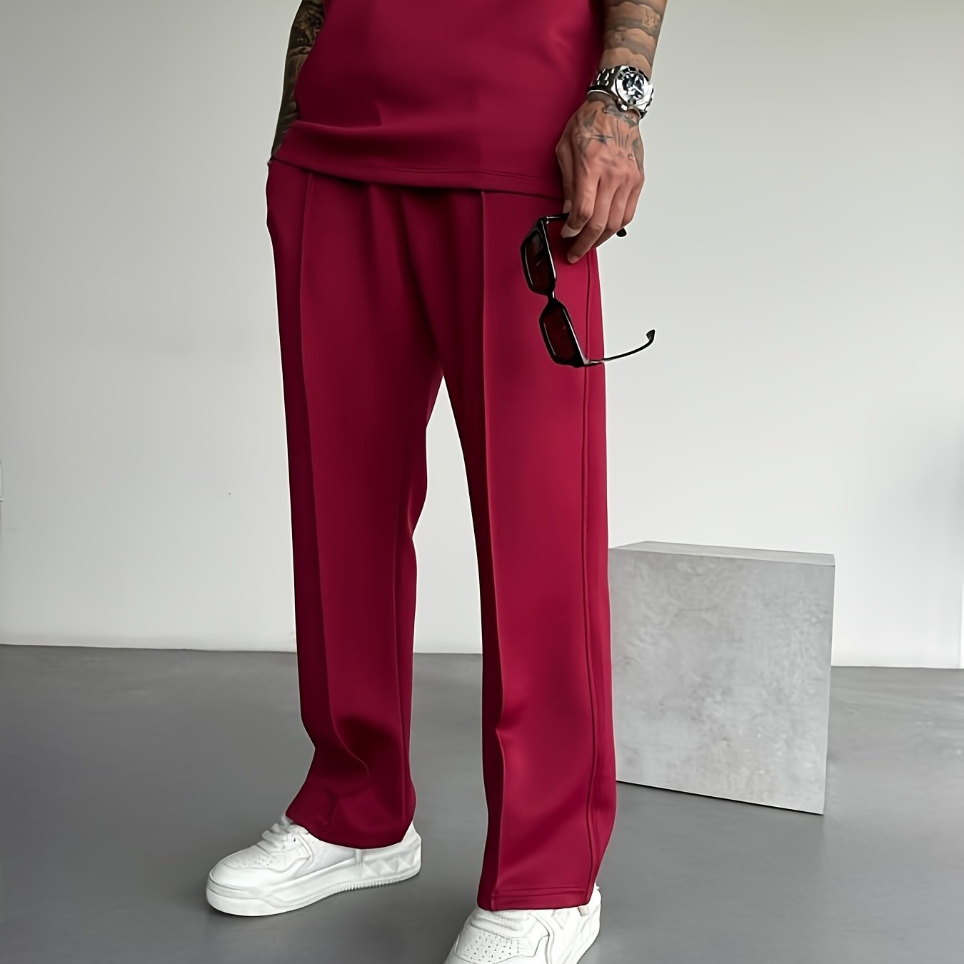 Classic pleated everyday trousers for men | Ellison -26