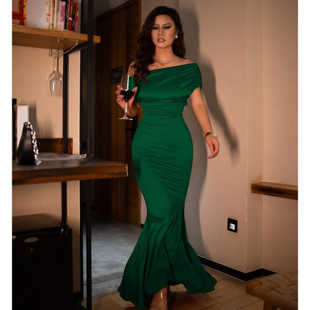 Elegant bodycon maxi party dress for women | Noemia -13