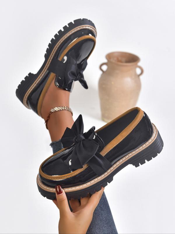 Artisan loafers with bow detail for women | Chelsea