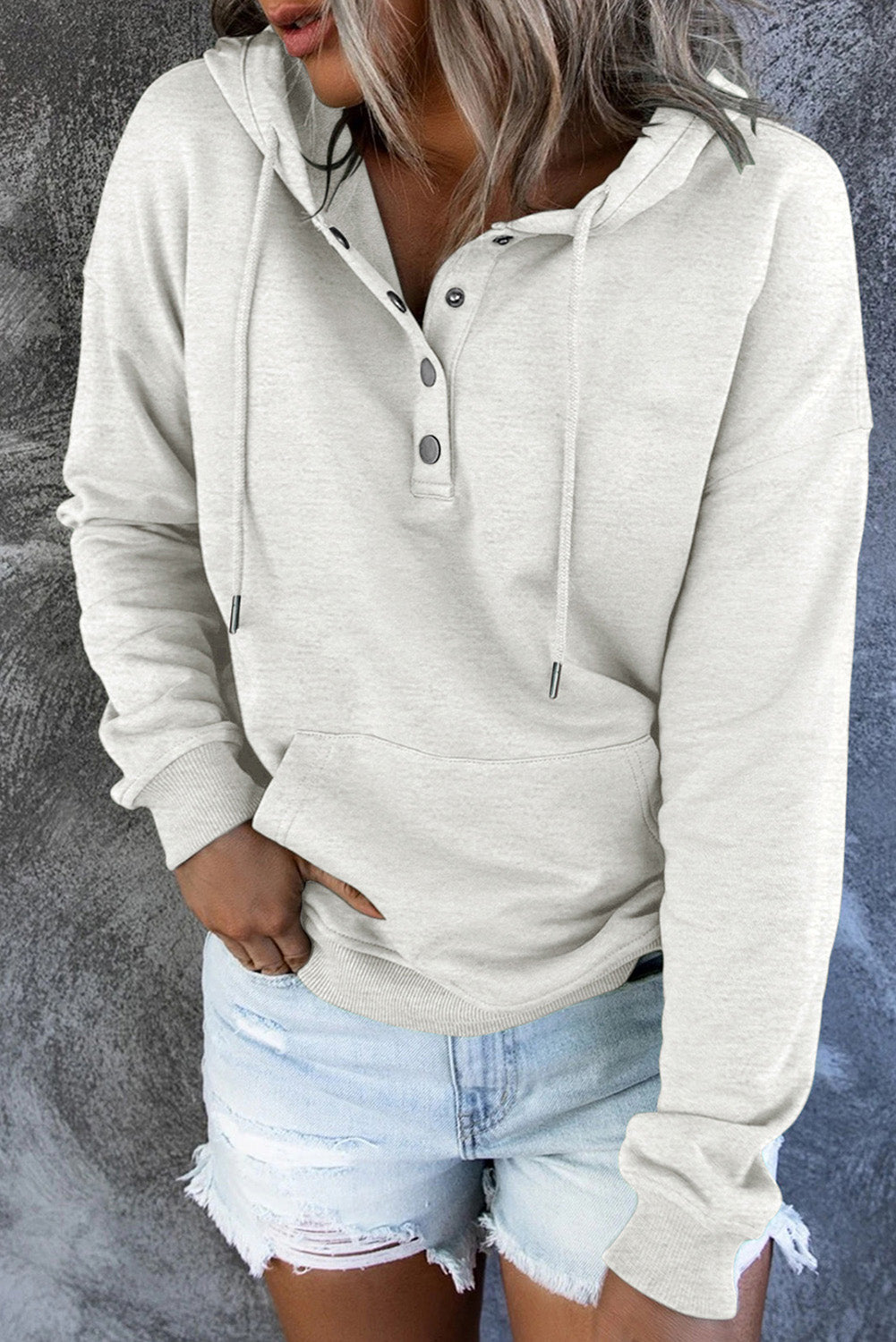 Cosy hooded jumper for women | Amara -19