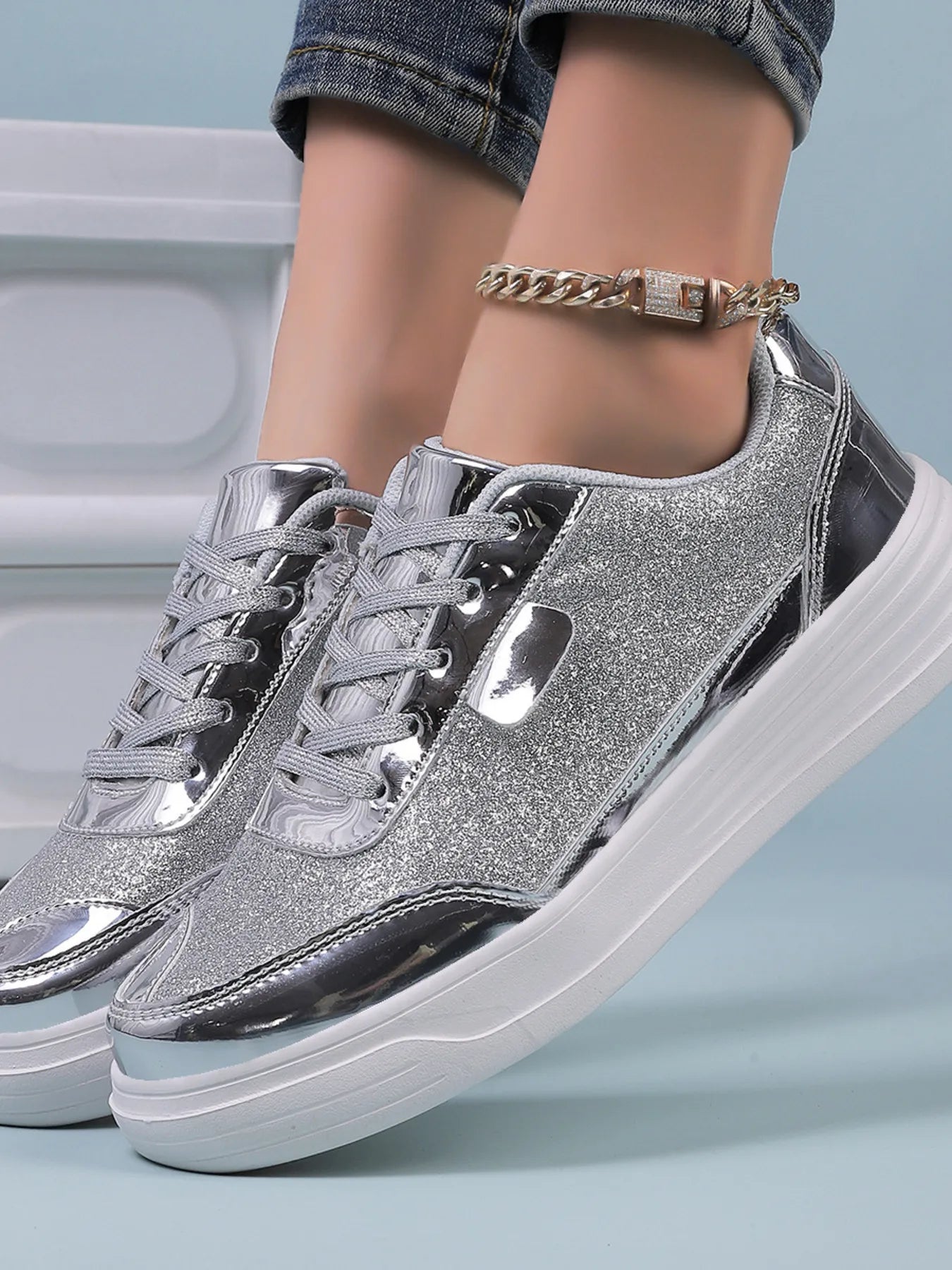 Trainers marche plateforme shoes casual for women | Carine -5
