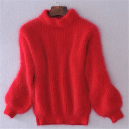 Loose-fit knit wool jumper for women | Aurelia -8