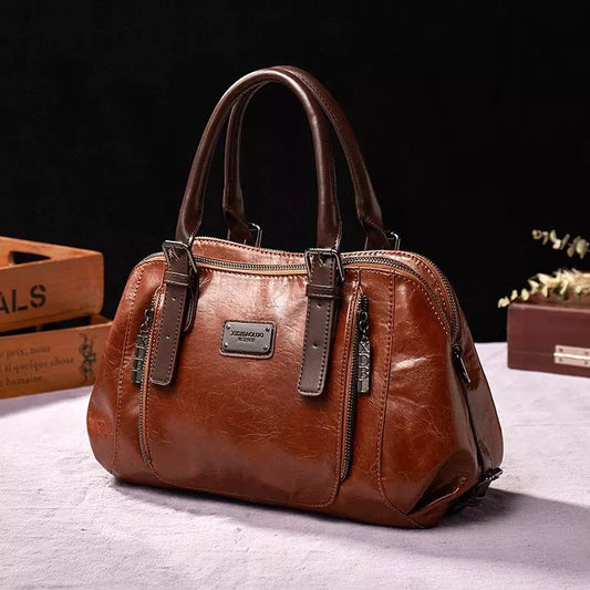 Chic leather bag for women | Silke -1