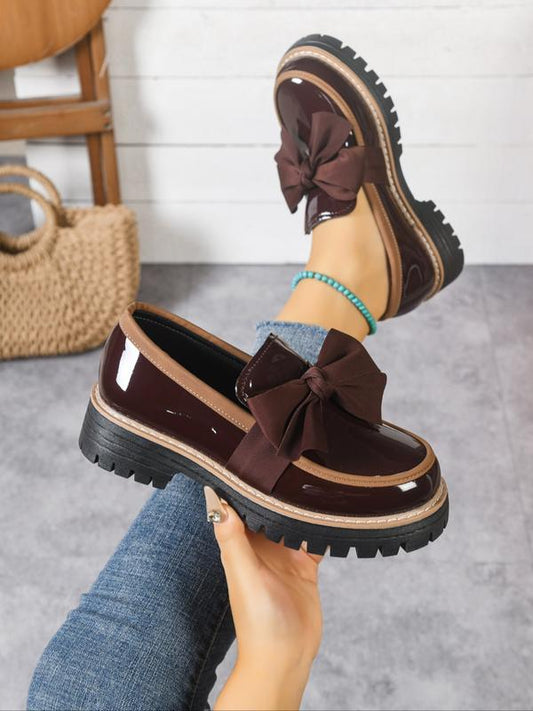 Artisan loafers with bow detail for women | Chelsea