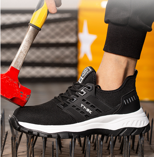 Classic orthopaedic work safety shoes for men -7