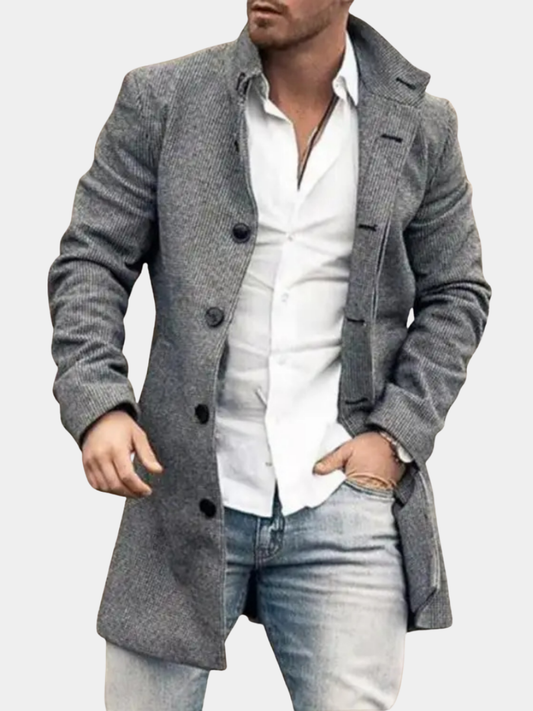 Coat elegant fitted for men | Dorian -1
