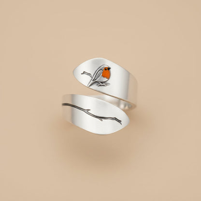 Bird earrings with robin-inspired design for women | Robinelle